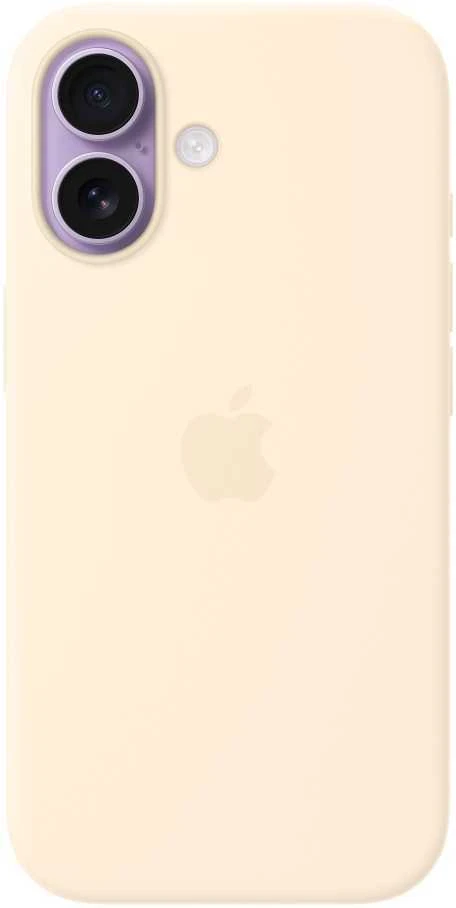 Apple iPhone 17 Silicone Case with MagSafe - Vanilla - MHVM4ZM/A