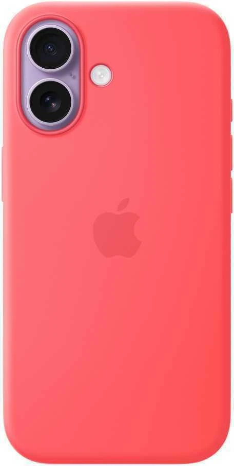 Apple iPhone 17 Silicone Case with MagSafe - Bright Guava - MHVQ4ZM/A