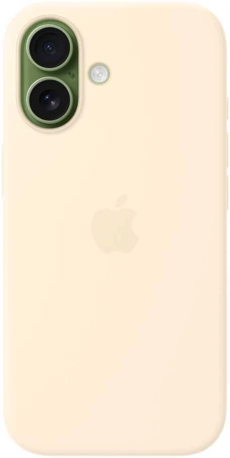 Apple iPhone 17 Silicone Case with MagSafe - Vanilla - MHVM4ZM/A