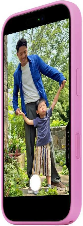 Apple iPhone 17 Silicone Case with MagSafe - Electric Lavender - MHVT4ZM/A