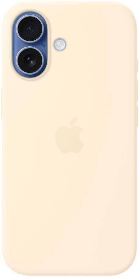 Apple iPhone 17 Silicone Case with MagSafe - Vanilla - MHVM4ZM/A