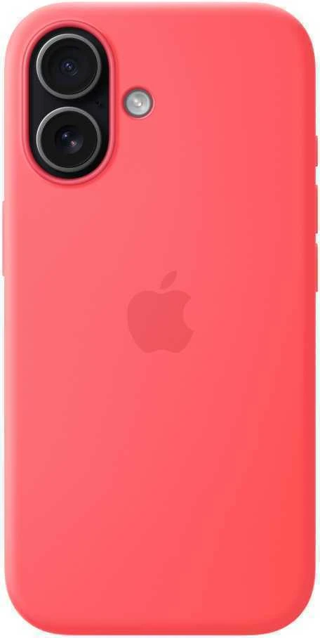 Apple iPhone 17 Silicone Case with MagSafe - Bright Guava - MHVQ4ZM/A