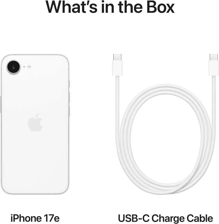 Apple iPhone 17e 256GB White - MHRW4HX/A