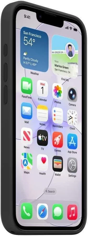 Apple iPhone 17e Silicone Case with MagSafe - Black - MHWD4ZM/A