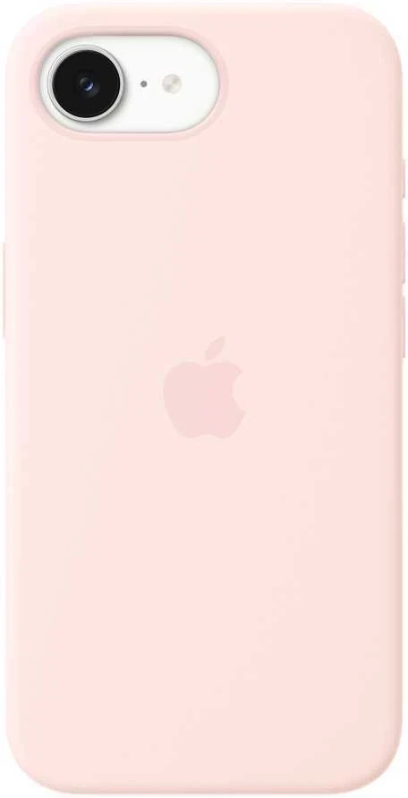 Apple iPhone 17e Silicone Case with MagSafe - Soft Pink - MHWJ4ZM/A