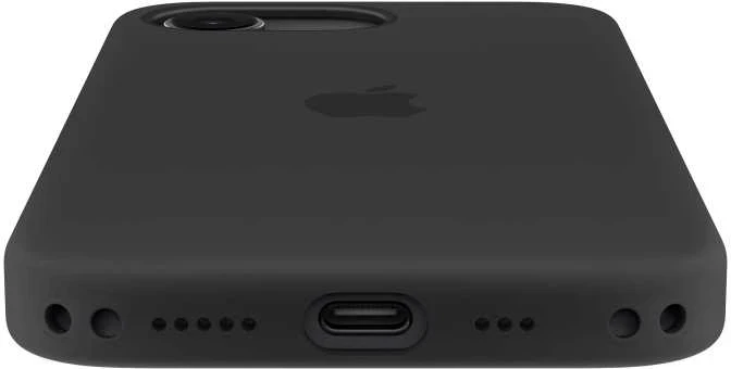 Apple iPhone 17e Silicone Case with MagSafe – Bright Guava - MHWH4ZM/A