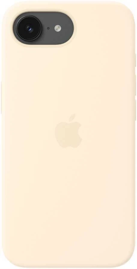 Apple iPhone 17e Silicone Case with MagSafe – Vanilla - MHWG4ZM/A