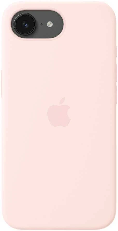 Apple iPhone 17e Silicone Case with MagSafe - Soft Pink - MHWJ4ZM/A