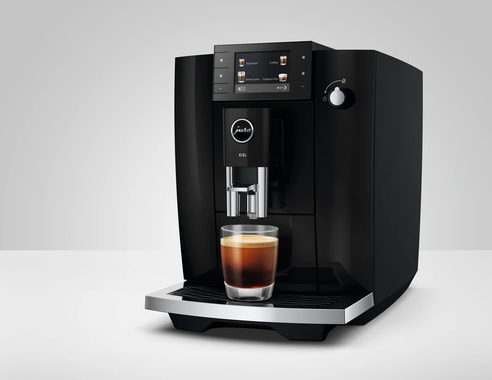 Kavos apratas JURA E6 Piano Black (ED)