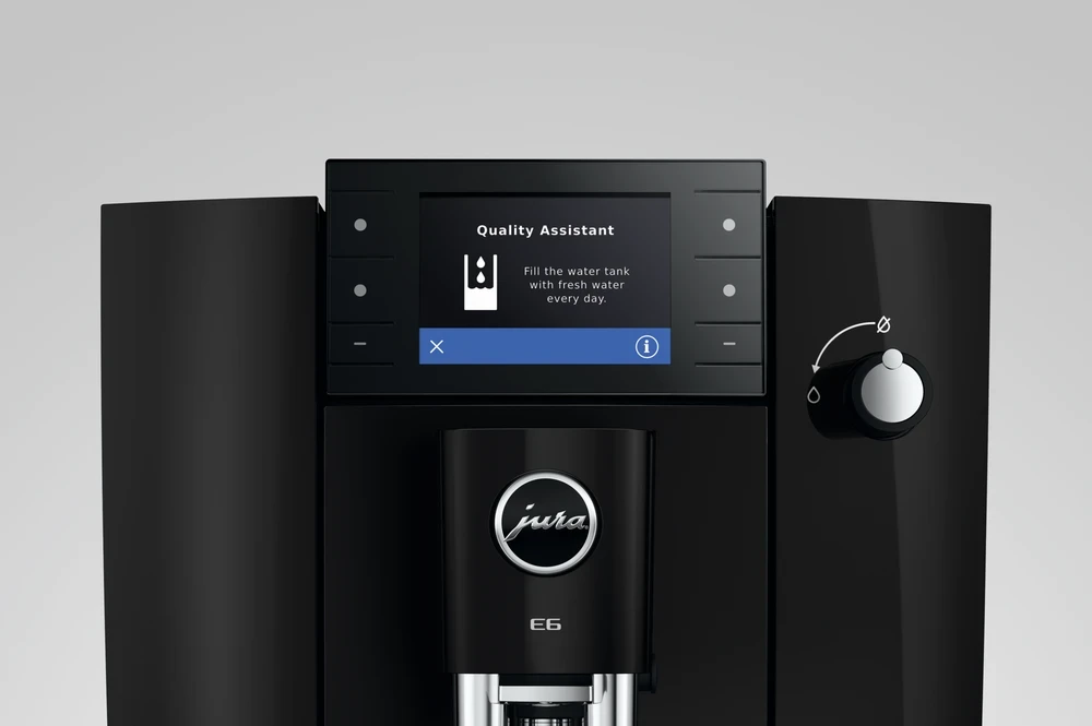 Kavos apratas JURA E6 Piano Black (ED)