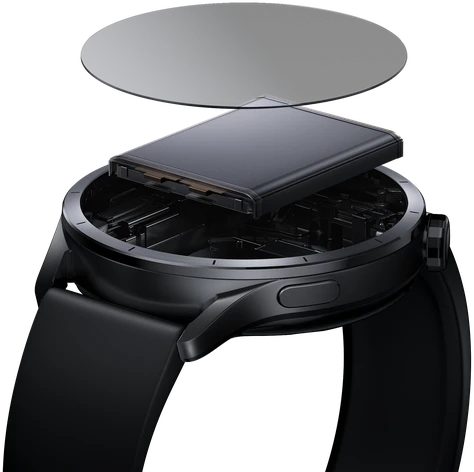 Išmanusis laikrodis XIAOMI Watch S5 46 mm, Juodas
