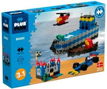 PLUS PLUS konstruktorius Basic 480, 3in1, 3720