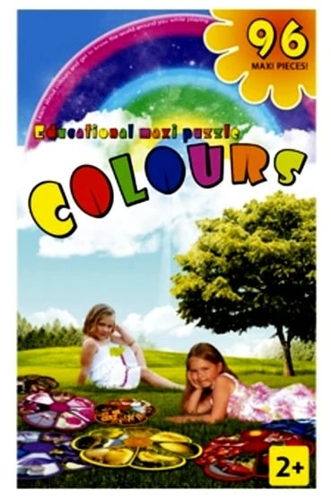 PIO Lavinanti dėlionė COLOURS, 3-6 metų vaikams