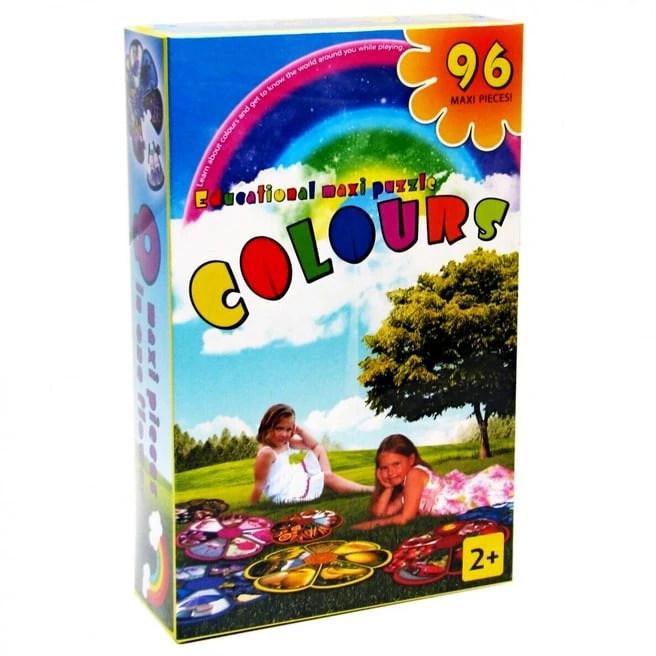 PIO Lavinanti dėlionė COLOURS, 3-6 metų vaikams