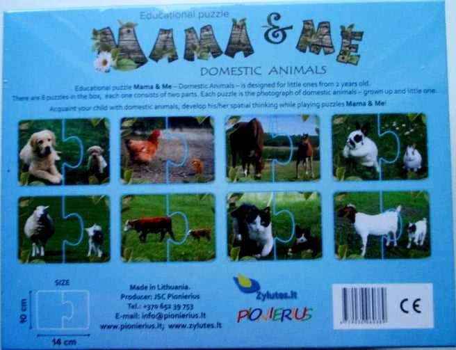 PIO „Mama ir aš, pasaulio gyvūnai“, 2+