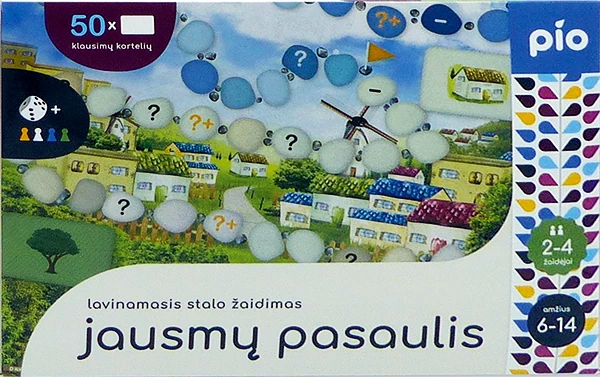 PIO Lavinamasis stalo žaidimas JAUSMŲ PASAULIS, 6+