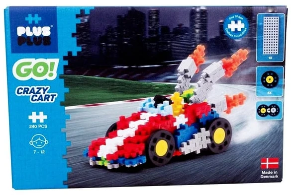 Plus Plus konstruktorius, Kartingai, 240 det.