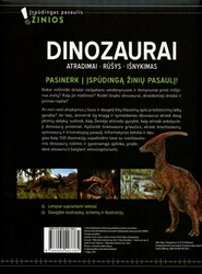 KNYGA Dinozaurai. Atradimai. Rūšys. Išnykimas