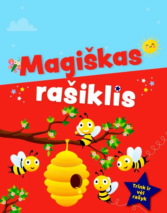 KNYGA "Magiškas rašiklis. Trink ir vėl rašyk"
