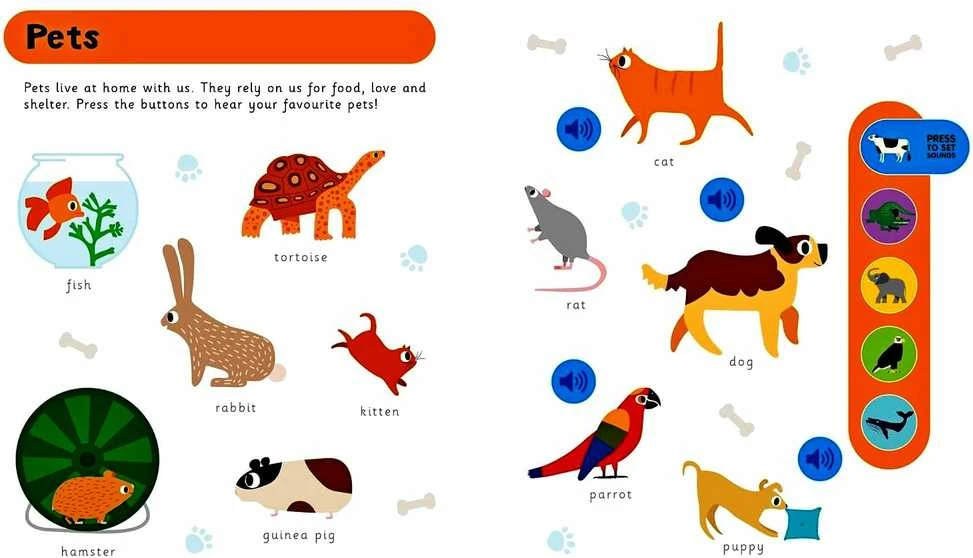 KNYGA Autumn Publishing "My First Animals", 24+ mėn.