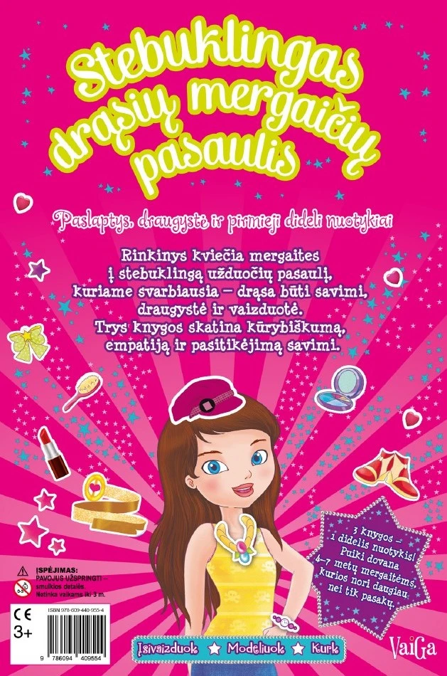 KNYGA Stebuklingas drąsių mergaičių pasaulis