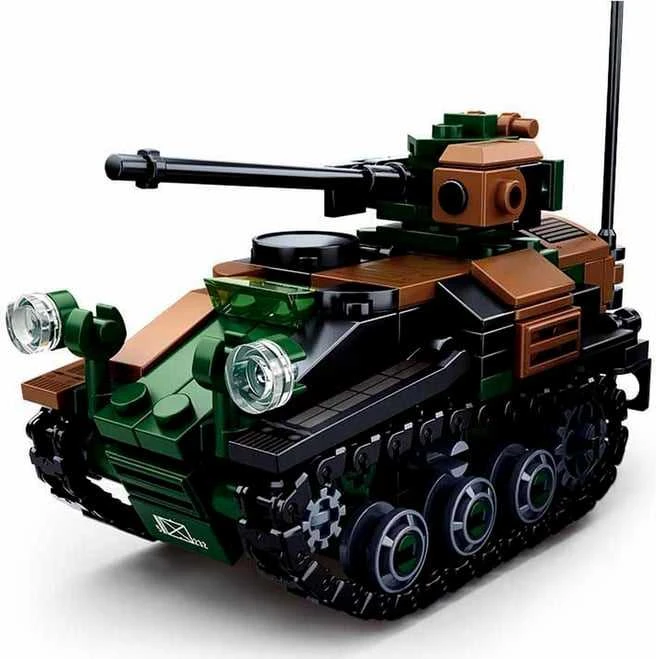 Sluban "Kovos automobilis Wiesel 1 MK20", 8+