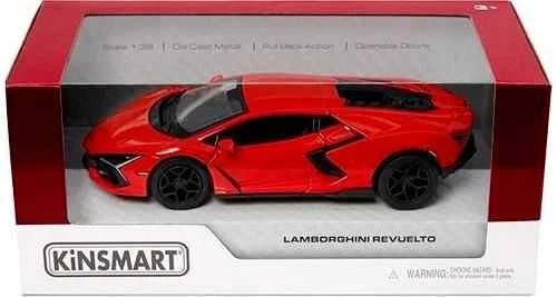 KiNSMART automobilis, Lamborghini Countach LPI 800-4, raudonas