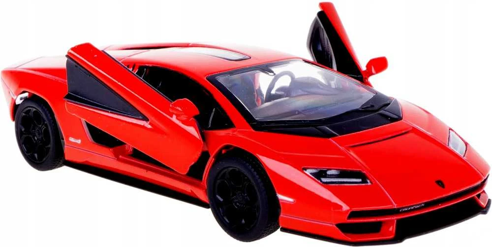 KiNSMART automobilis, Lamborghini Countach LPI 800-4, raudonas