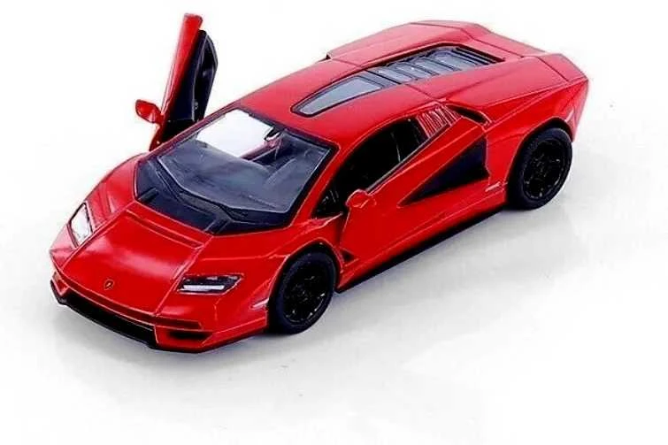 KiNSMART automobilis, Lamborghini Countach LPI 800-4, raudonas