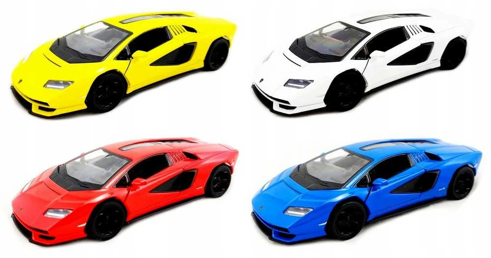 KiNSMART automobilis, Lamborghini Countach LPI 800-4, raudonas