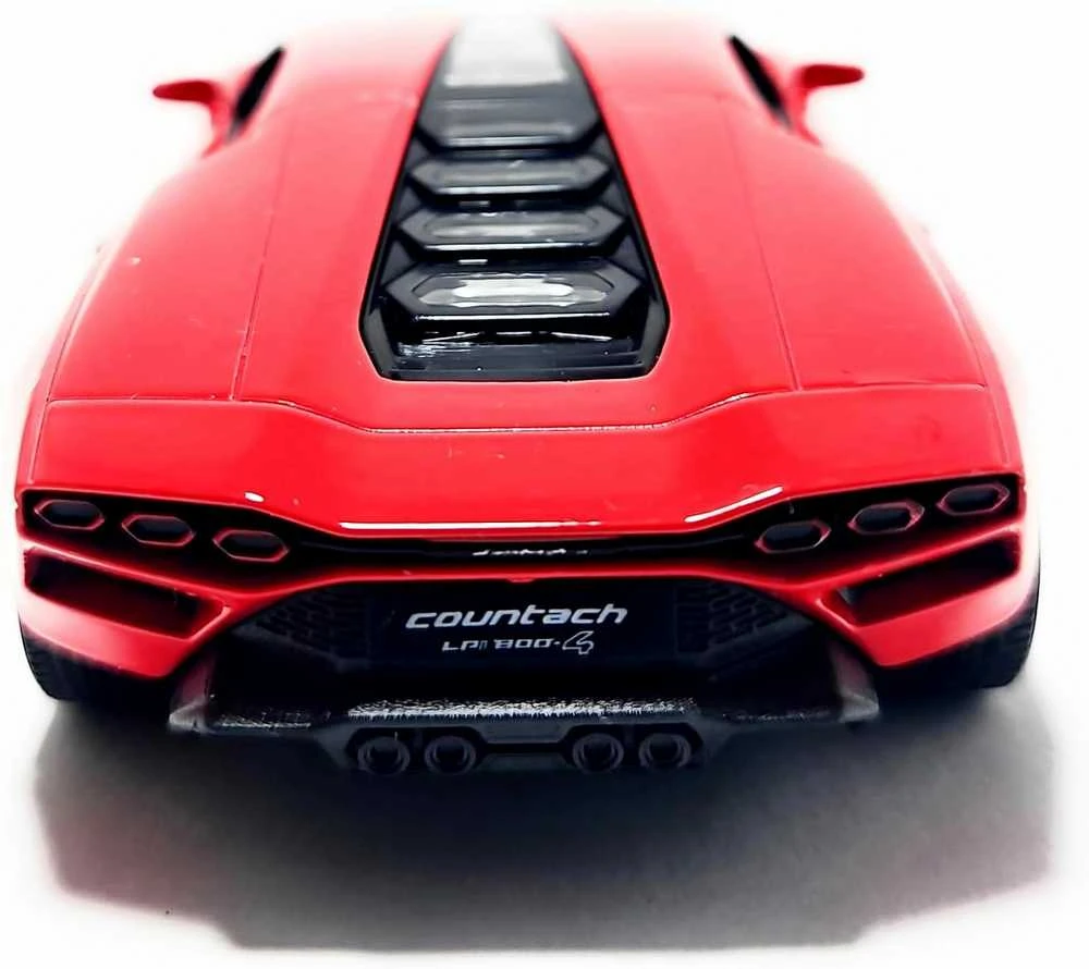 KiNSMART automobilis, Lamborghini Countach LPI 800-4, raudonas