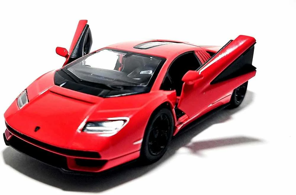 KiNSMART automobilis, Lamborghini Countach LPI 800-4, raudonas