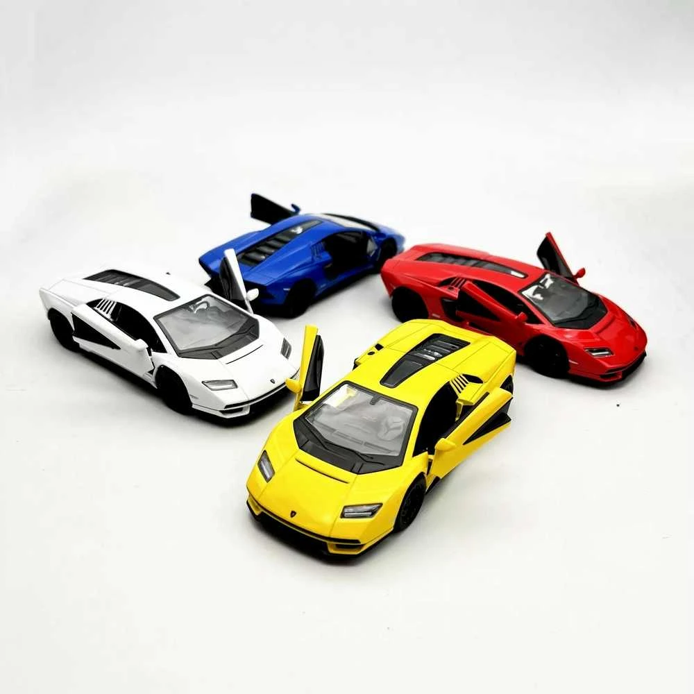 KiNSMART automobilis, Lamborghini Countach LPI 800-4, raudonas