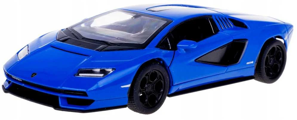 KiNSMART automobilis, Lamborghini Countach LPI 800-4, mėlynas