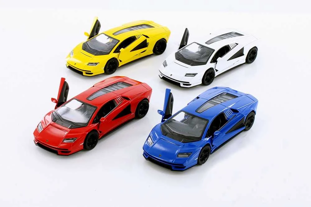 KiNSMART automobilis, Lamborghini Countach LPI 800-4, raudonas