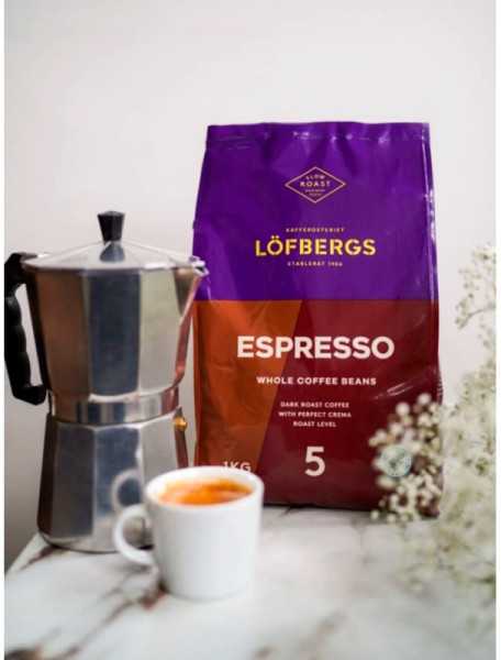 „Lofbergs“ espreso kava, visa, 1kg