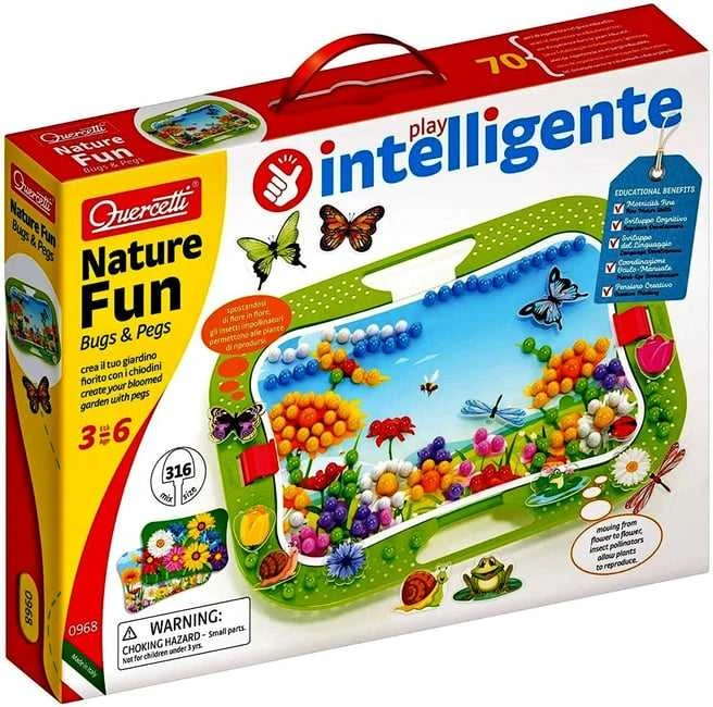 QUERCETTI rinkinys NATURE FUN BUGS & PEGS, 968