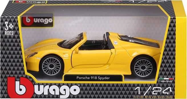BBURAGO automodelis 1/24 Porsche 918 Spyder, 18-21076