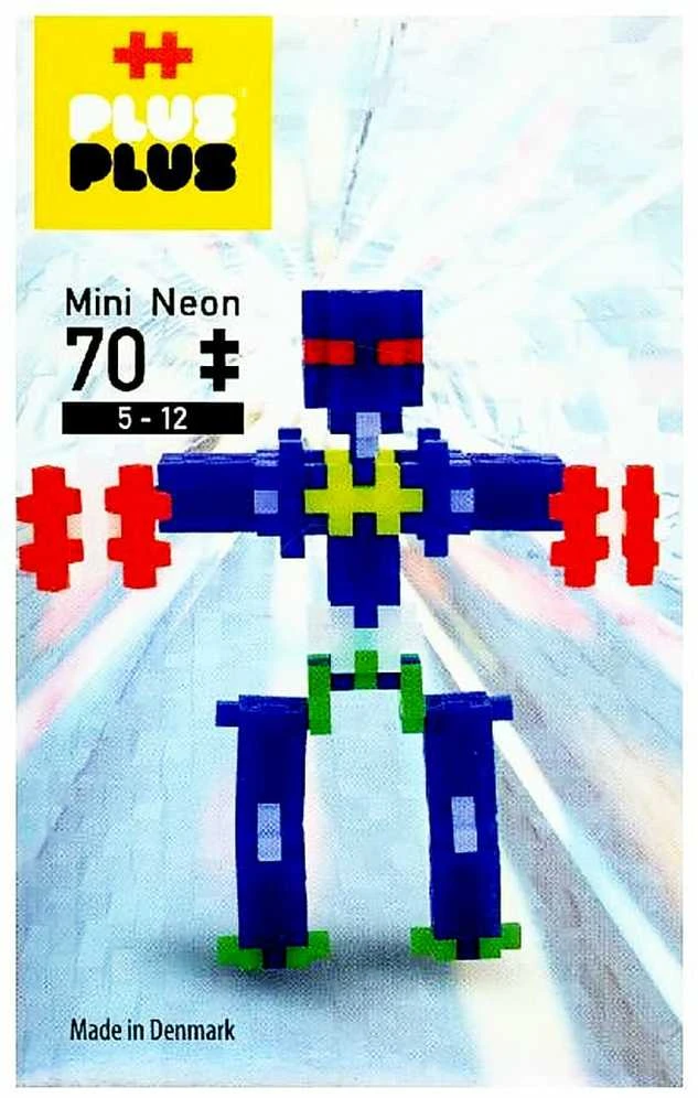 Plus Plus konstruktorius Mini Robotai, 70 vnt