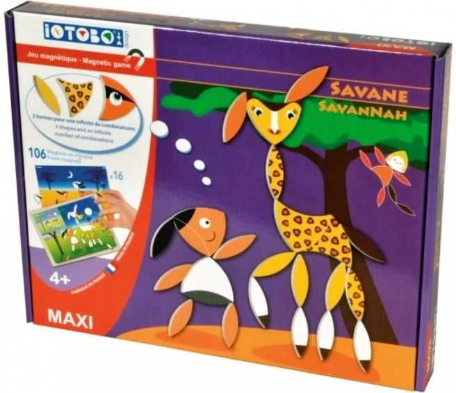 Magnetinis žaidimas, Savana Maxi, 4+