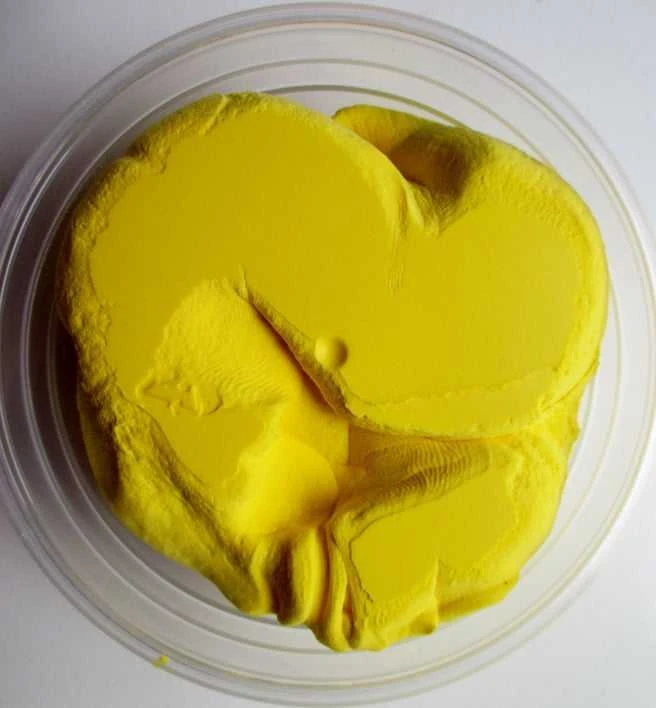 Šilkinis modelinas, geltonas, 40 g
