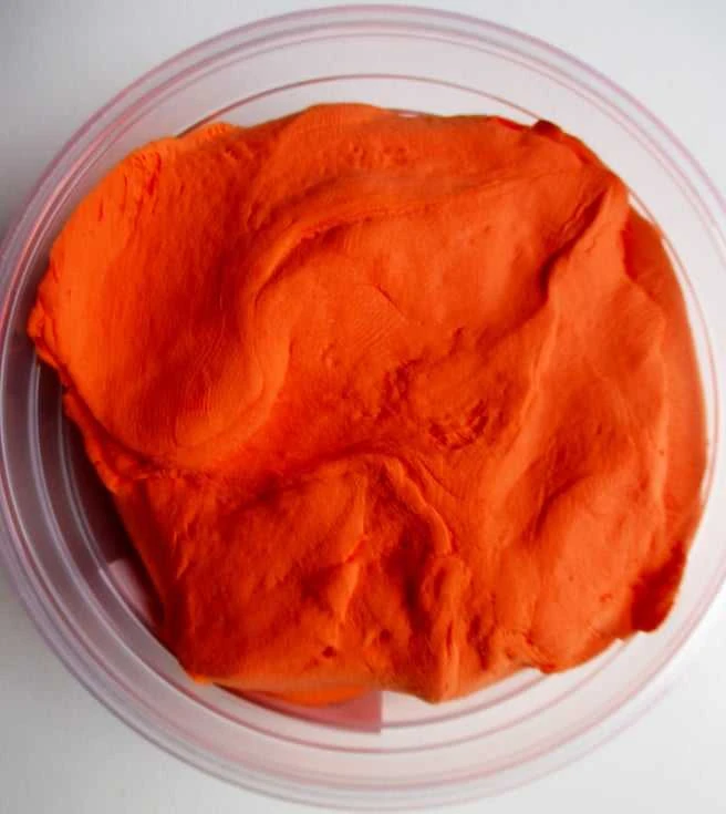 Šilkinis modelinas, oranžinis, 40 g