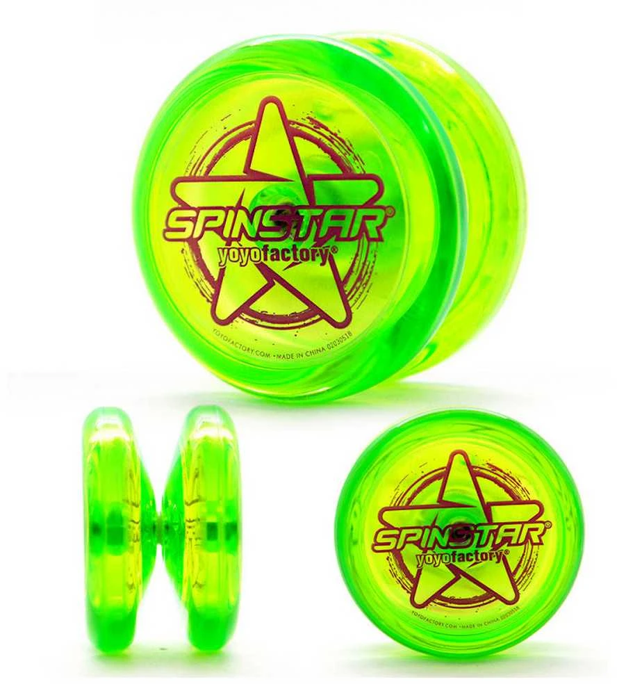 Yoyo Factory YoYo "Spinstar" skaidrus žalias, 8+