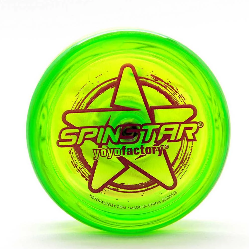 Yoyo Factory YoYo "Spinstar" skaidrus žalias, 8+