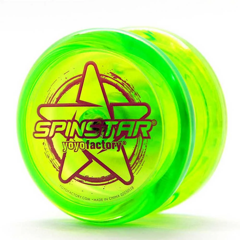 Yoyo Factory YoYo "Spinstar" skaidrus žalias, 8+
