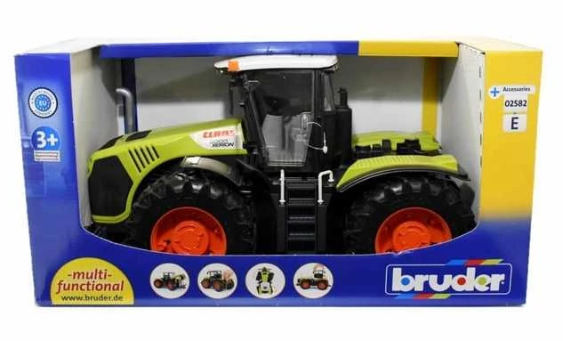 BRUDER traktorius žalias claas xerion 5000, 03015