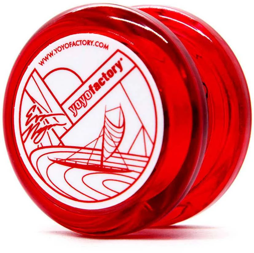 YoYo  "Voyage" skaidrus raudonas, 8+