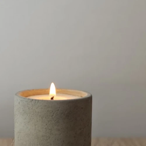 Candle ONERGY Baltas musk 100 ml