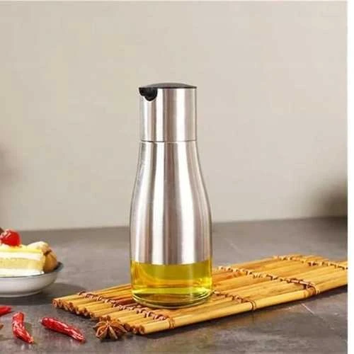 Winder Home Aliejaus dozatorius 320 ml – stiklinis butelis prieskoniams ir padažams