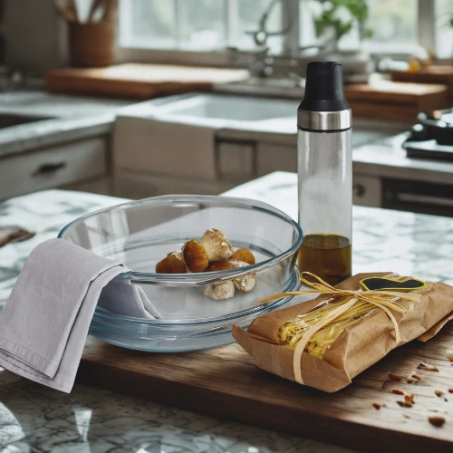 Winder Home Aliejaus dozatorius 500 ml – stiklinis virtuvės įrankis skystiems prieskoniams, juodos spalvos